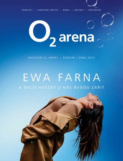 Nejnovější vydání O2 Arena Magazínu