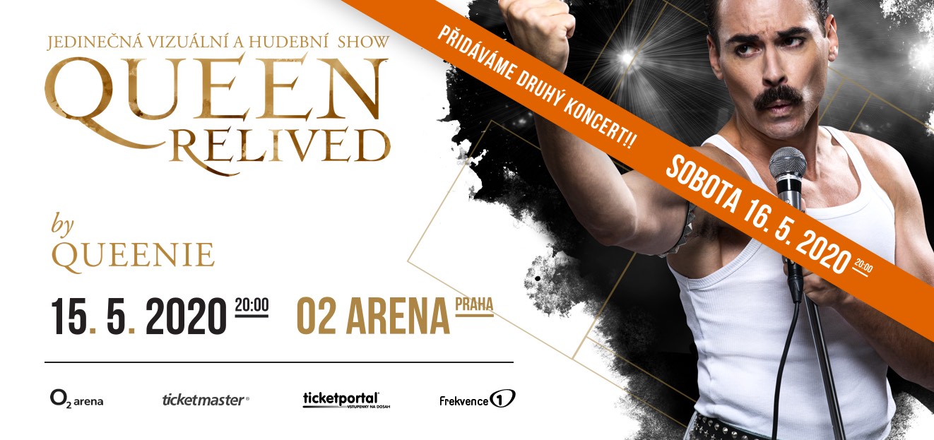 Thumbnail # Show Queen Relived 2020 by Queenie má obrovský úspěch, organizátoři přidávají druhý koncert v O2 areně