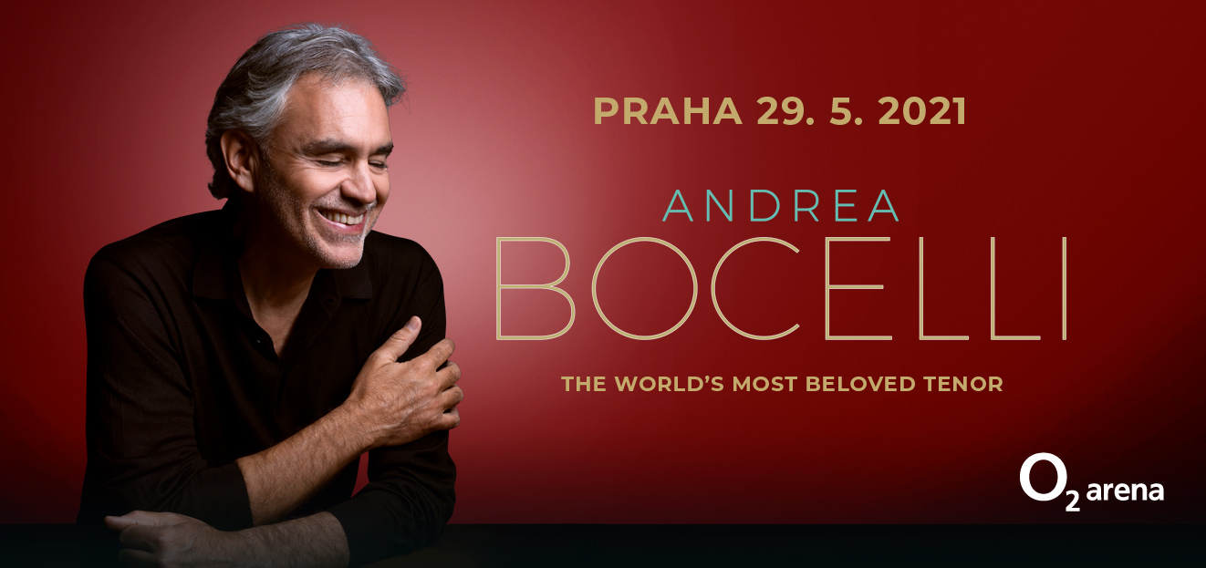 Thumbnail # Andrea Bocelli  vystoupí v pražské O2 areně za doprovodu Českého národního symfonického orchestru pod taktovkou dirigenta Stevena Mercuria