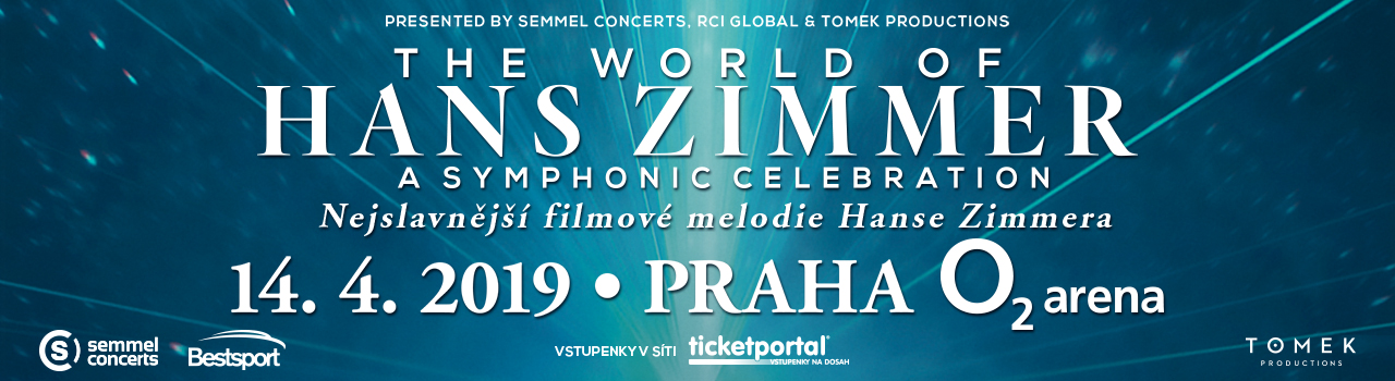 Thumbnail # “The World of Hans Zimmer – A Symphonic Celebration” comes to O2 arena in Prague on 14th April 2019