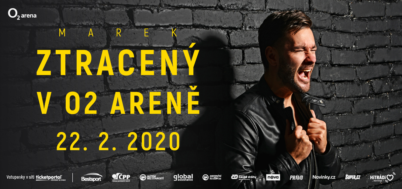 Thumbnail # Marek Ztracený oznámil fanouškům svůj životní koncert 22. 2. 2020 v O2 areně