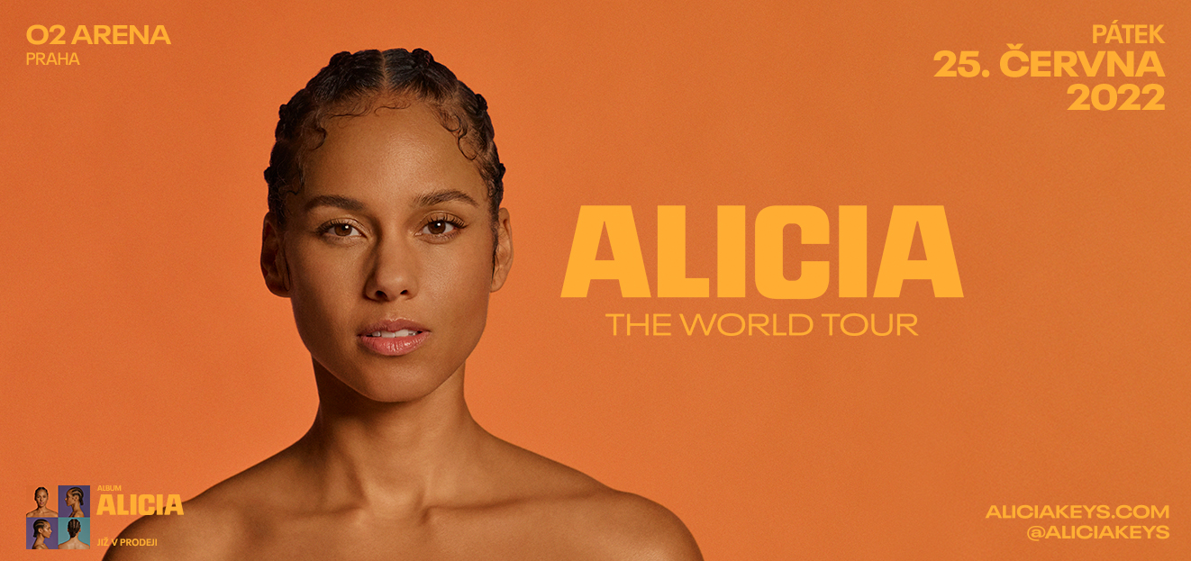 Thumbnail # Koncert Alicia Keys se uskuteční v novém termínu dne 25. 6. 2022 v pražské O2 areně