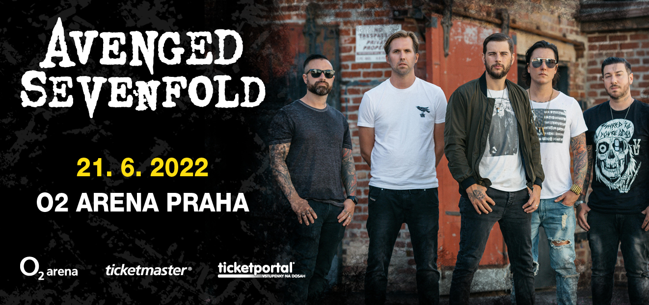 Thumbnail # Avenged Sevenfold v pražské O2 areně nevystoupí. Koncert plánovaný na 21. 6. 2022 se ruší