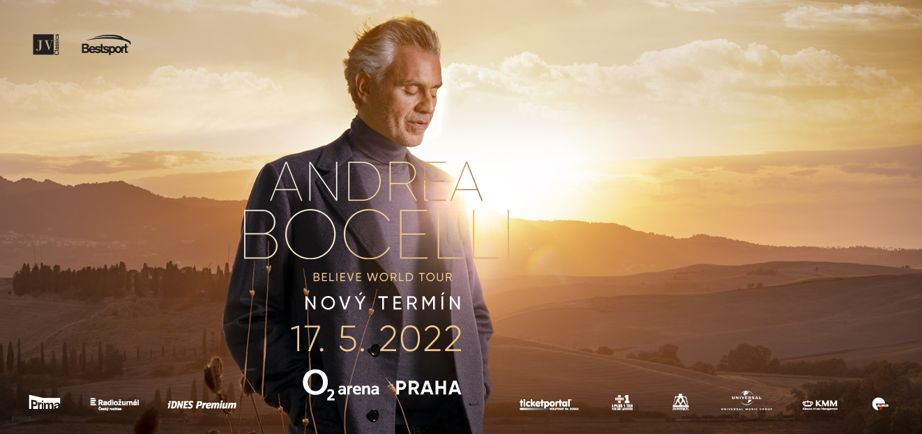 Thumbnail # Koncert Andrea Bocelliho se přesouvá na nový termín