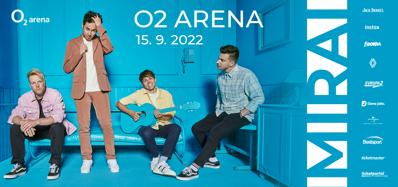 Thumbnail # Kapela roku Mirai ohlásila svůj největší koncert v kariéře. V pražské O2 areně vystoupí 15. září 2022