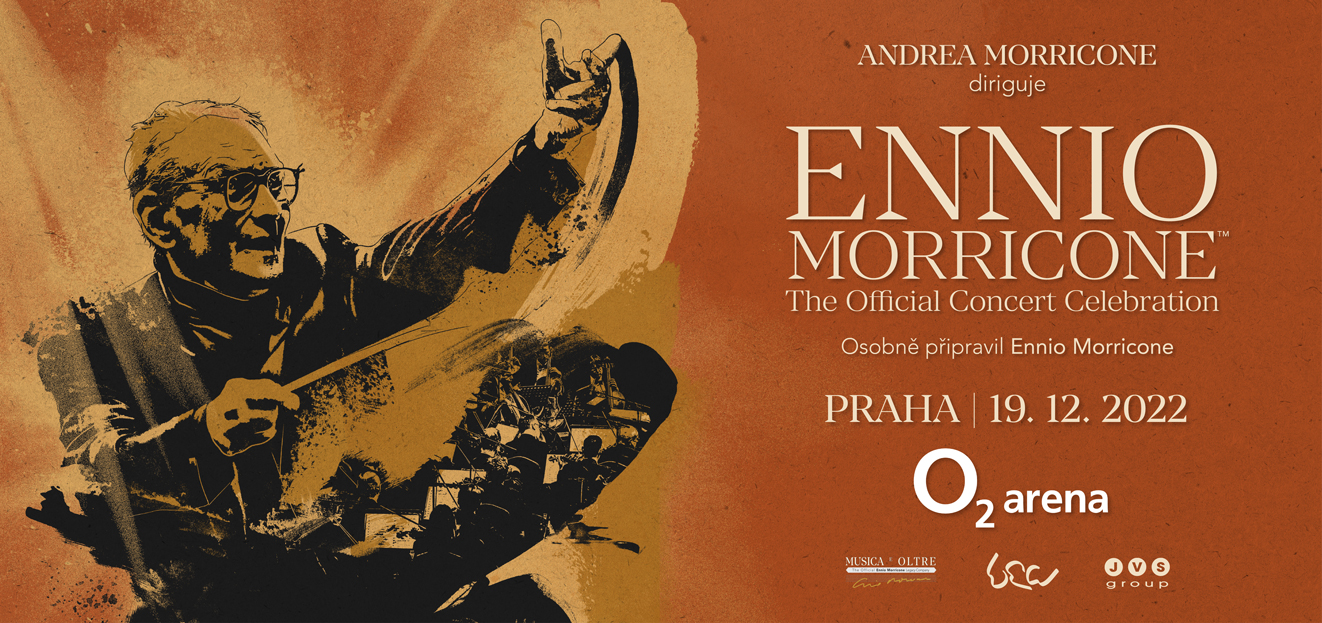 Thumbnail # Poctu svému otci Ennio Morriconemu skládá jeho syn spolu s ČNSO na světové tour „Ennio Morricone – The Official Concert Celebration“