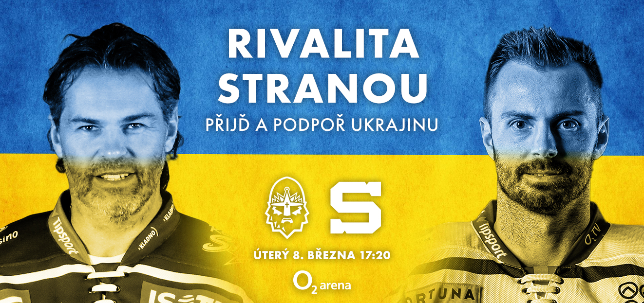 Thumbnail # Kladno a Sparta v O2 areně. Výtěžek z hokejového zápasu pomůže ukrajinským maminkám s dětmi