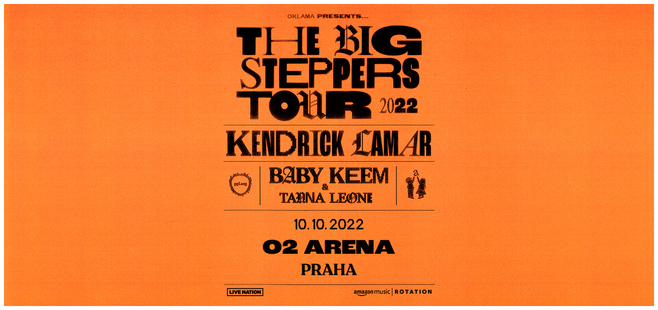 Thumbnail # World rap star Kendrick Lamar back in the Czech Republic! The star artist is embarking on a massive The Big Steppers Tour