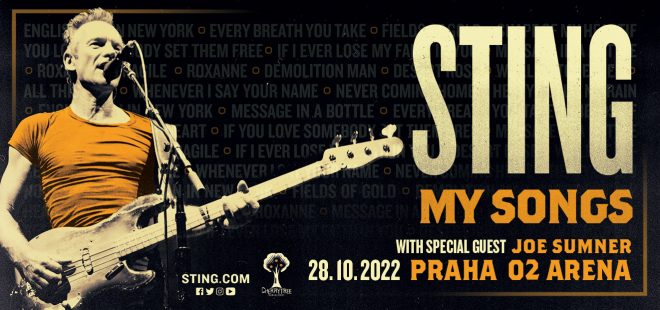 Sting’s critically acclaimed tour adds new concerts in Europe. Prague, O2 arena, October 28, 2022