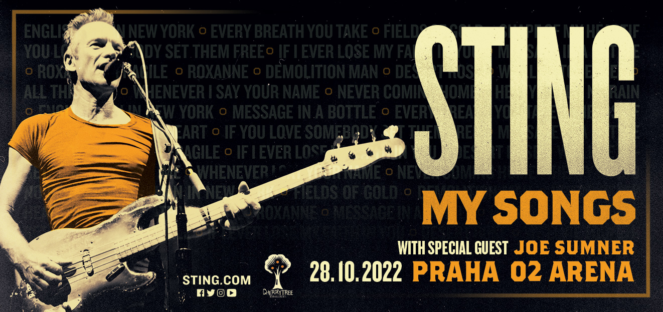 Thumbnail # Kritikou oceňované turné Stinga přidává nové koncerty v Evropě. Praha, O2 arena, 28. října 2022