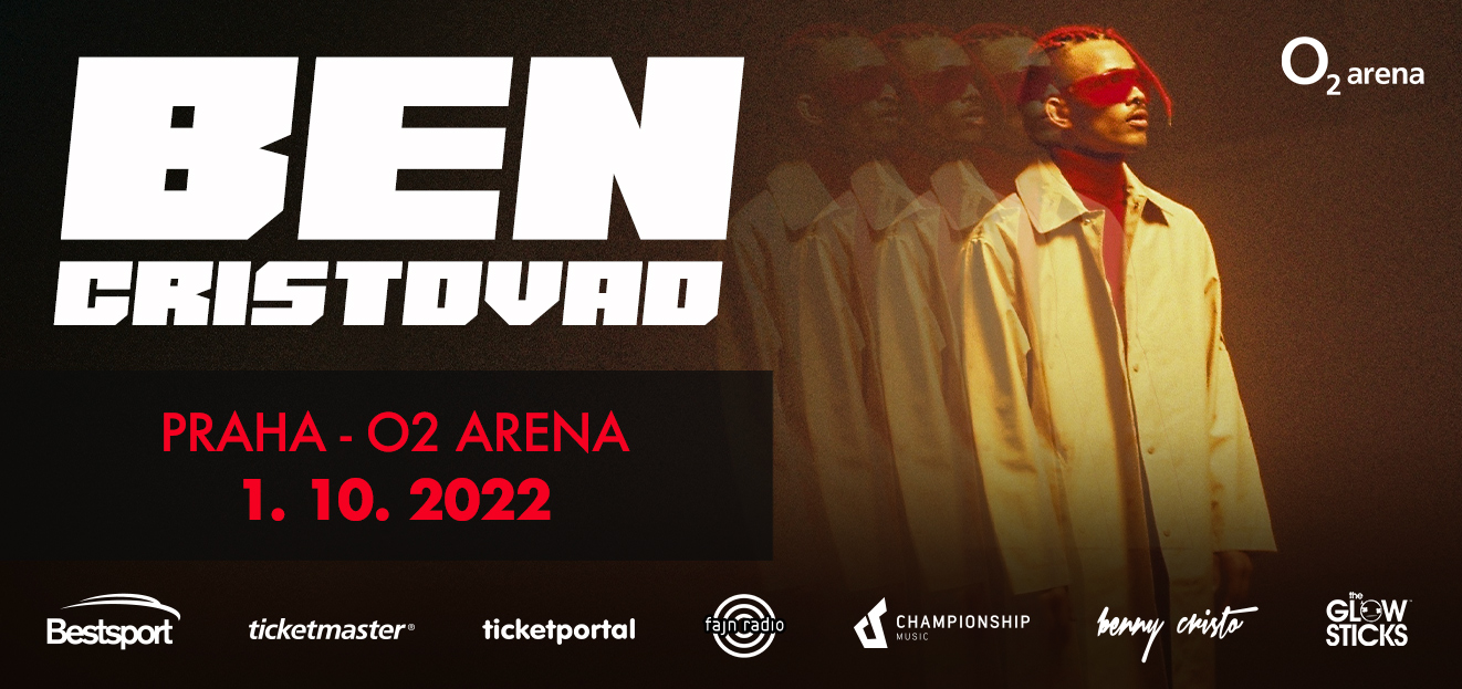 Thumbnail # Koncert Bena Cristovao v O2 areně bude 1. října 2022