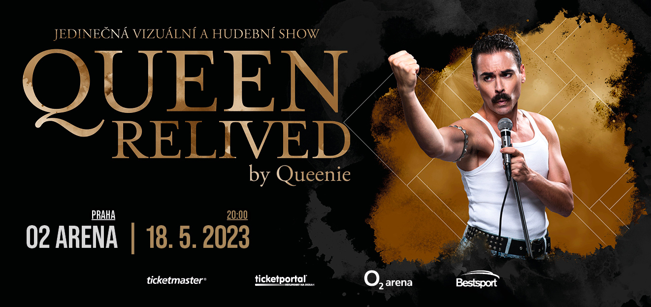 QUEEN RELIVED by Queenie in Prague’s O2 Arena on May 18, 2023 O2 arena