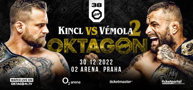Christmas OKTAGON 38 KINCL vs. VÉMOLA 2: The ultimate battle to crown the real middleweight king!