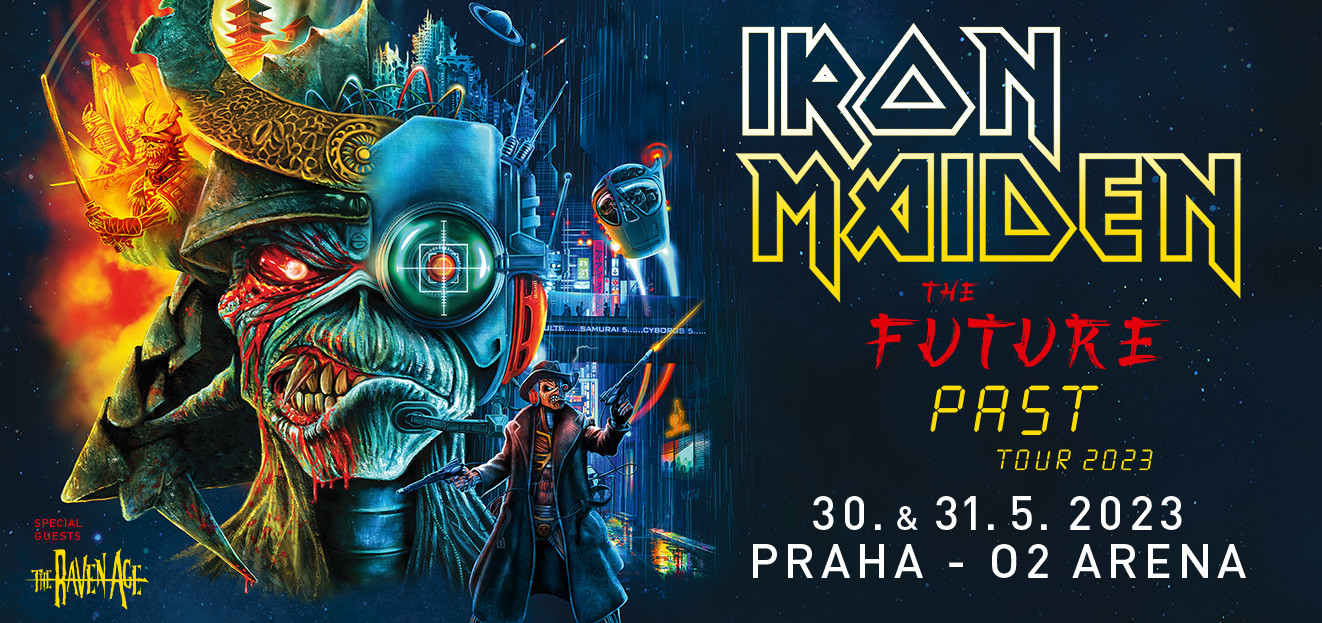 Thumbnail # IRON MAIDEN přivezou 30. května 2023 do pražské O2 areny své zbrusu nové THE FUTURE PAST TOUR