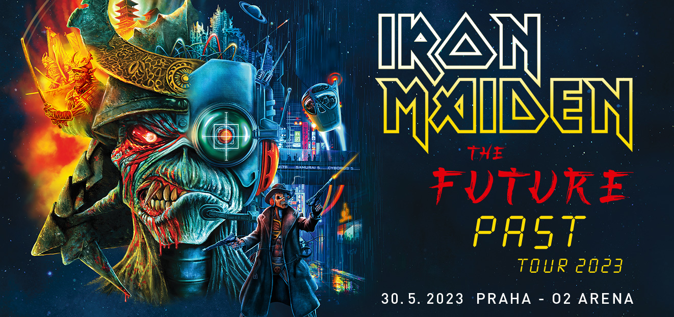 Thumbnail # IRON MAIDEN will bring their brand new THE FUTURE PAST TOUR to Prague’s O2 arena on May 30, 2023