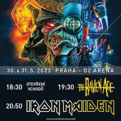 iron maiden tour 2023 praha