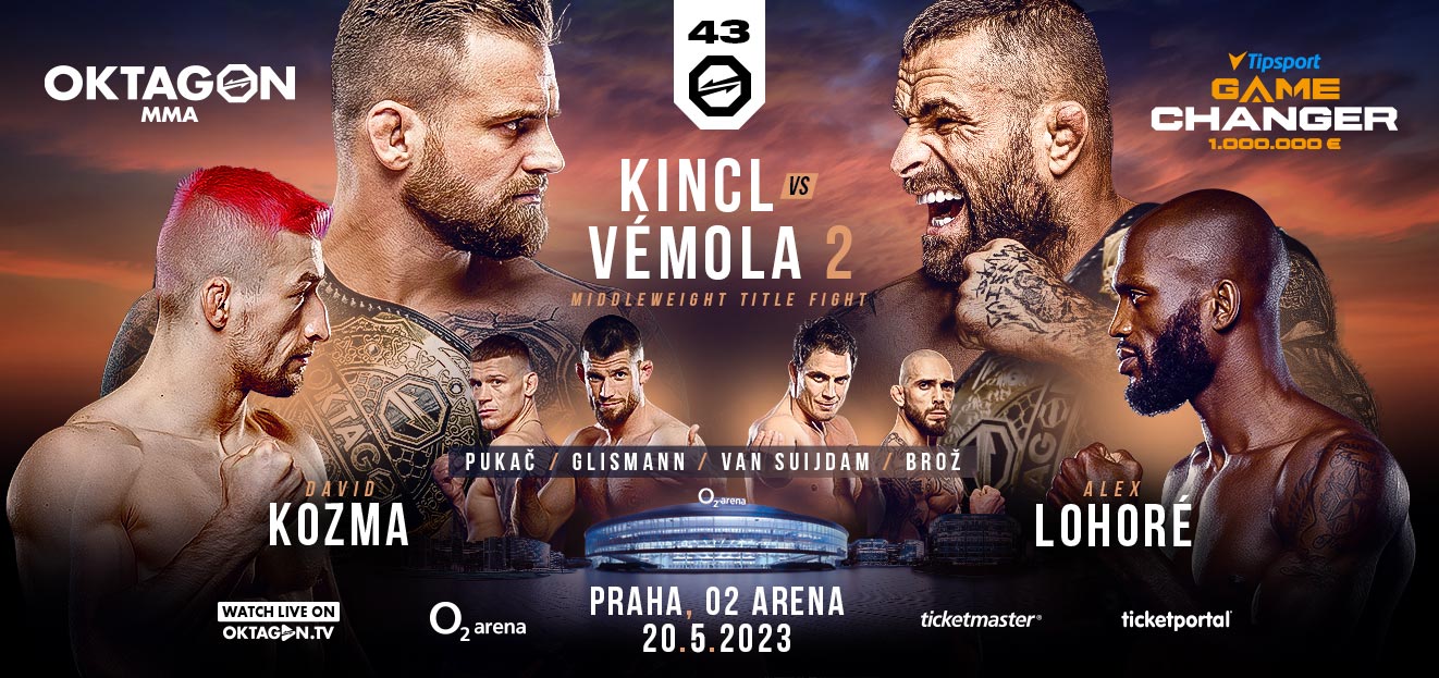 Thumbnail # KINCL vs. VÉMOLA 2. The battle to be crowned the middleweight king and the Tipsport Gamechanger quarterfinals.
