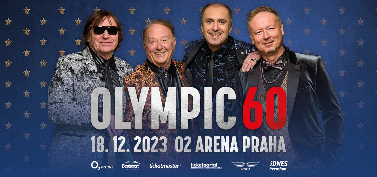 Thumbnail # Legendární kapela Olympic oslaví 60 let koncertem v pražské O2 areně 18. prosince 2023