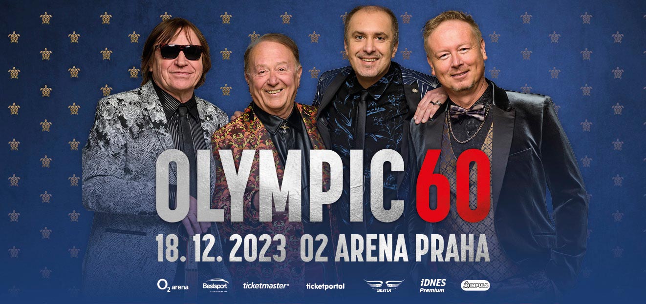 Thumbnail # Legendární kapela Olympic oslaví 60 let koncertem v pražské O2 areně 18. prosince 2023