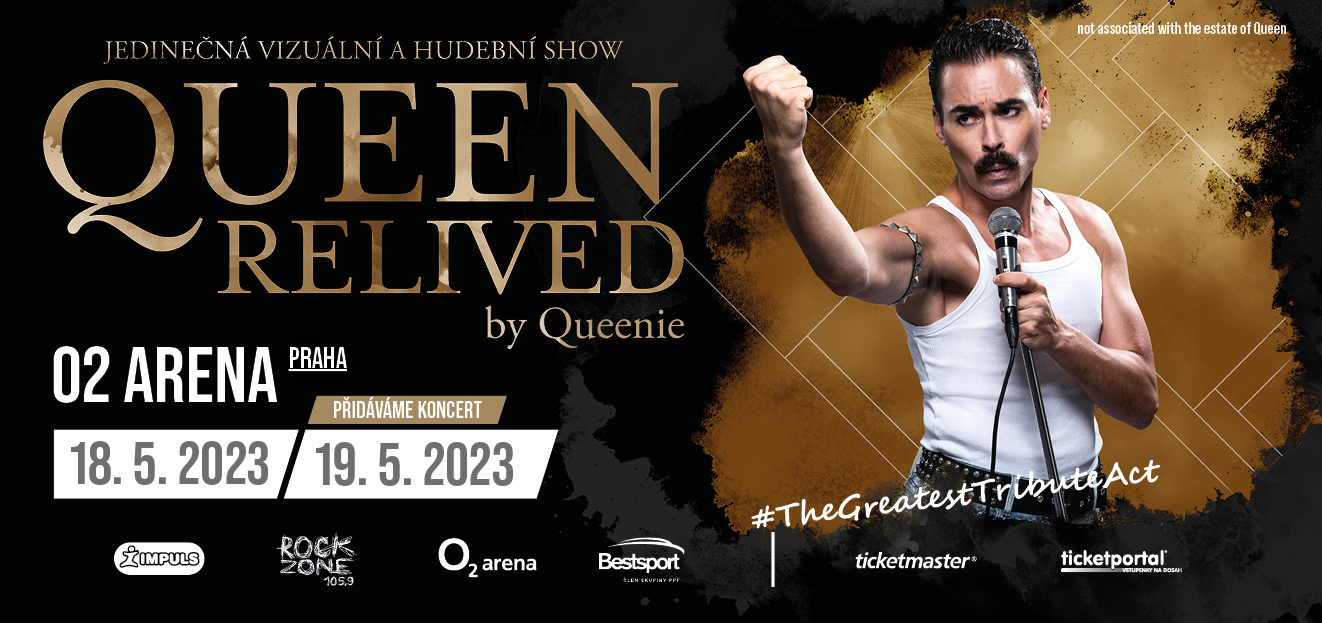 Thumbnail # Queenie přidali druhý koncert v O2 areně 19. 5. 2023 od 20:00!
