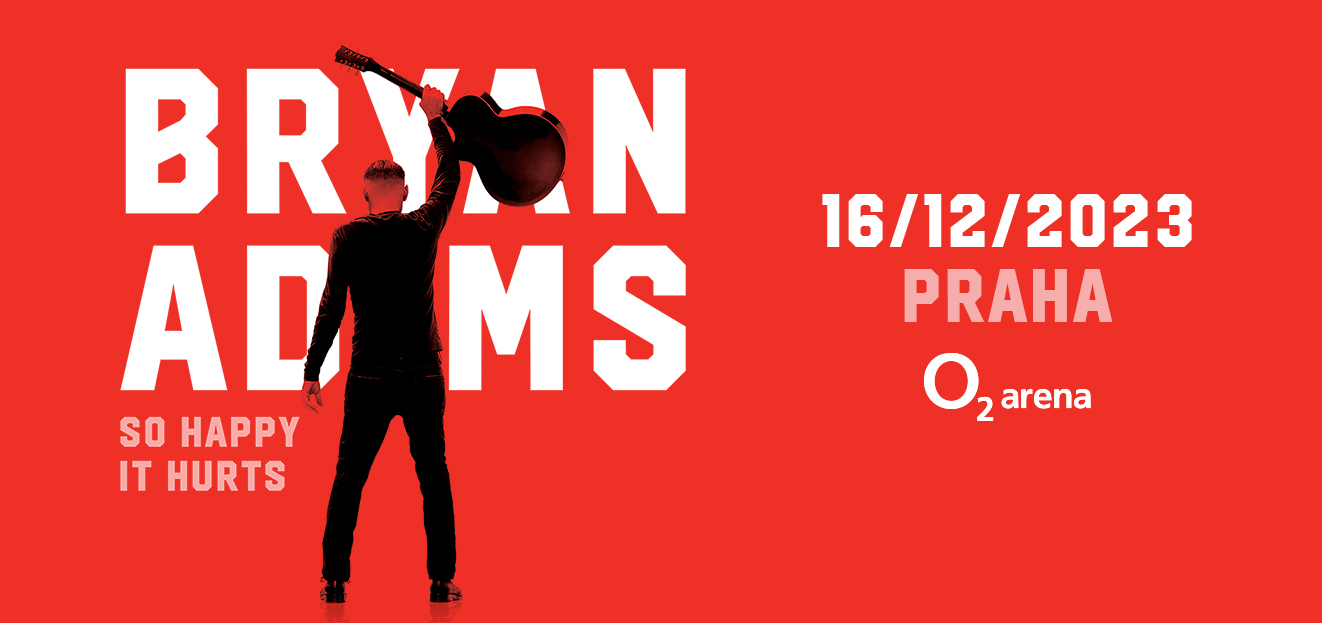 Thumbnail # Zpěvák Bryan Adams se vrací do Prahy představit své nové album „So Happy It Hurts“ v rámci stejnojmenné světové tour