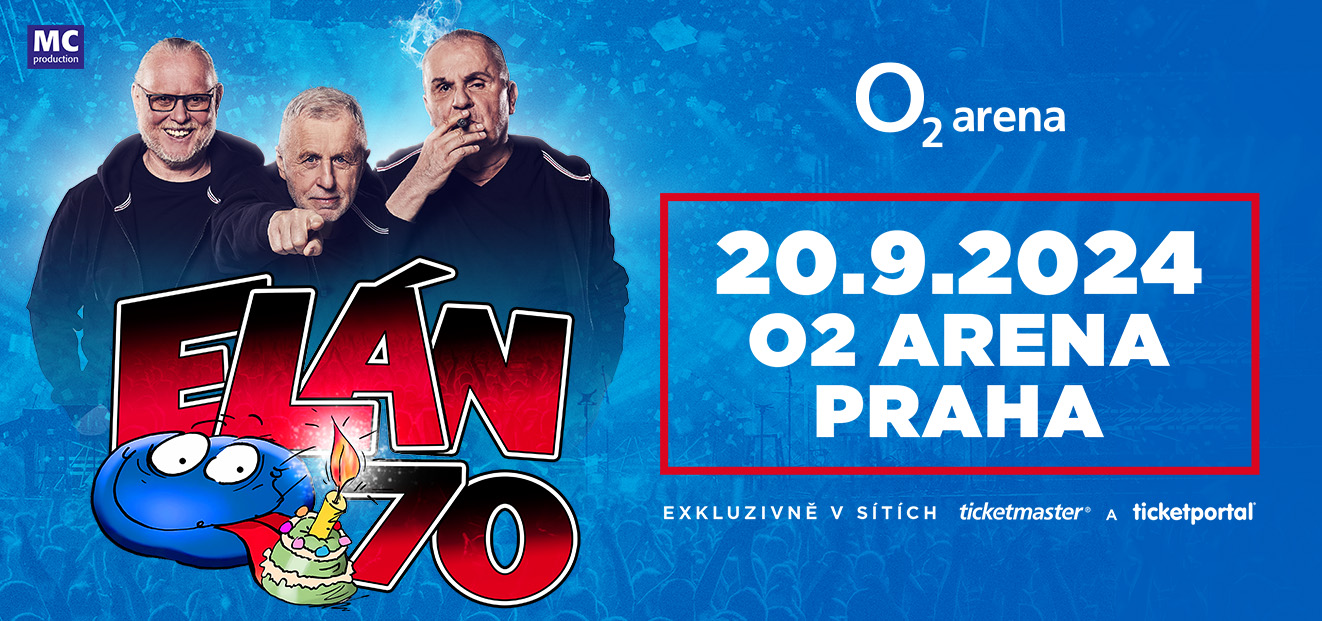 Thumbnail # The unexpected return of Elán to the largest Czech and Slovak hall. Jožo Ráž will celebrate his 70th birthdays in Prague and Bratislava.