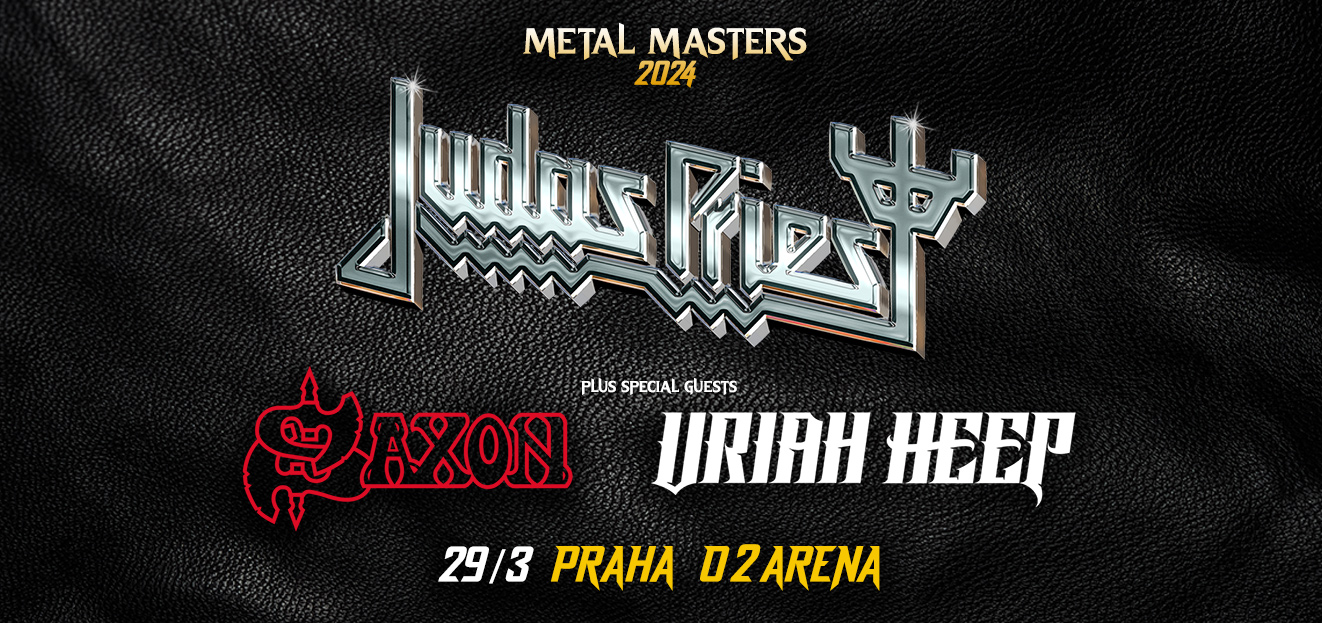 Judas Priest returns to the Czech Republic with his „Metal Masters 2024