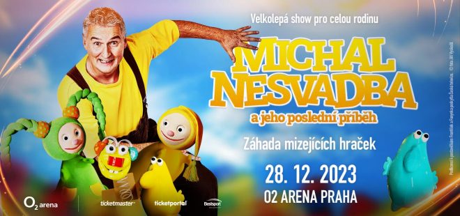 Původní český autorský projekt „Michal Nesvadba a jeho poslední příběh – Záhada mizejících hraček“ chystá prosincovou premiéru v O2 areně v Praze