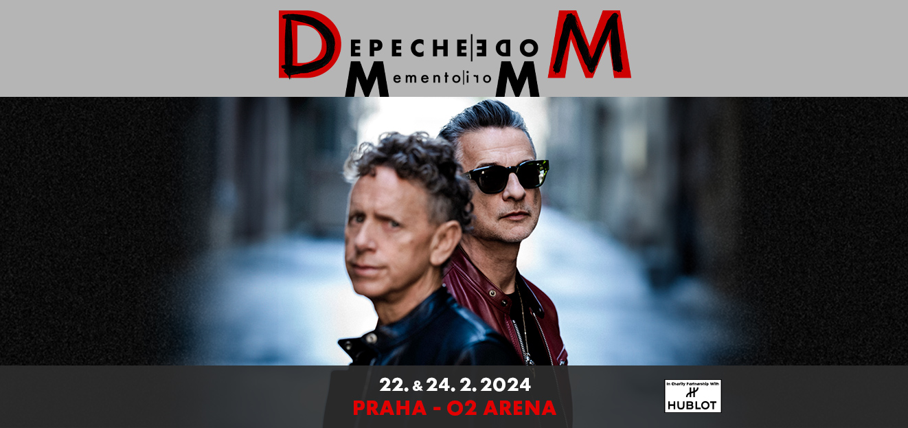 Depeche Mode will bring the Memento Mori Tour back to Europe in 2024! In  February they will perform in Prague's O2 arena – O2 arena