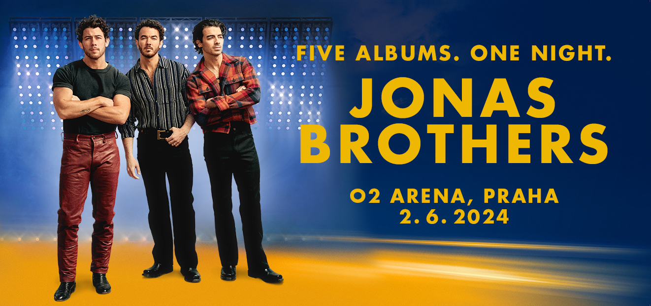 Thumbnail # Jonas Brothers poprvé v ČR! Legendární americké popové trio oznámilo svůj historický debut v pražské O2 areně