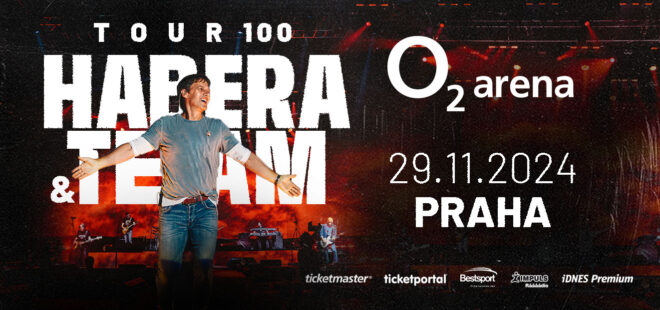 Palo Habera and the band TEAM are returning to Czech stages as part of the HABERA & TEAM TOUR 100. The exclusive guest will be Petr Bende