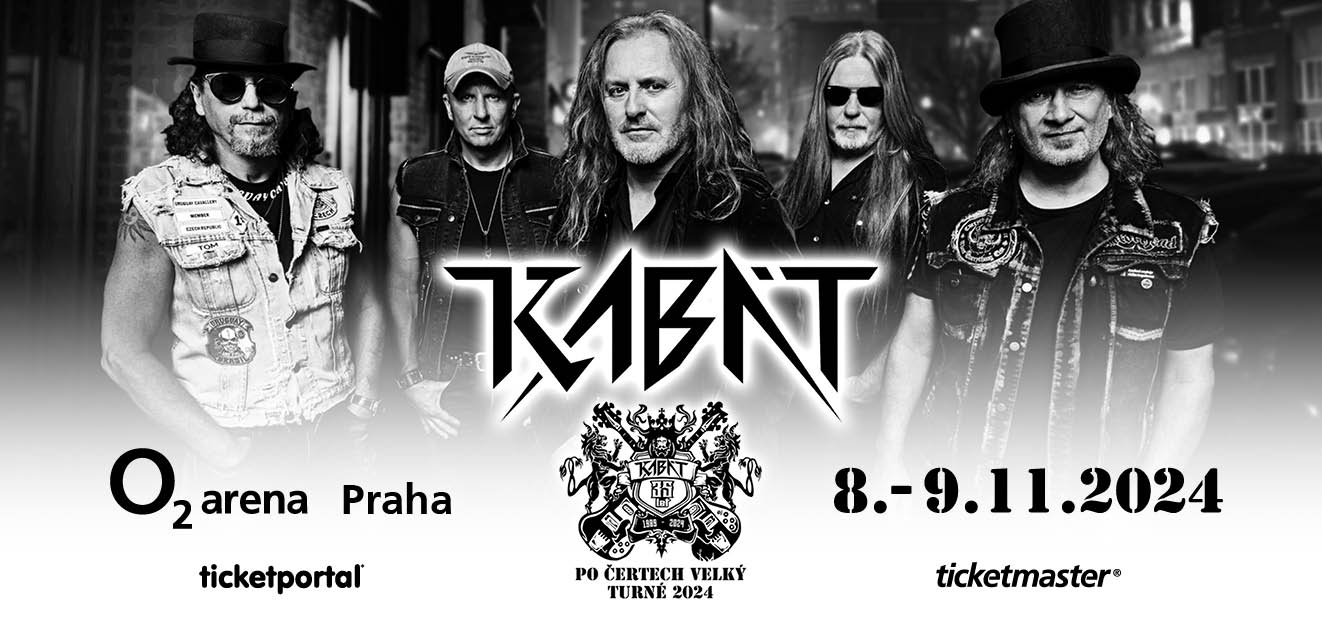 Thumbnail # The band KABÁT will celebrate their 35th anniversary with the same lineup. They will play two concerts in Prague’s O2 arena