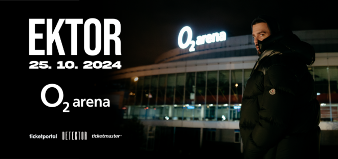 Ektor at the O2 arena. The Czech rapper is preparing his biggest concert on home soil to date