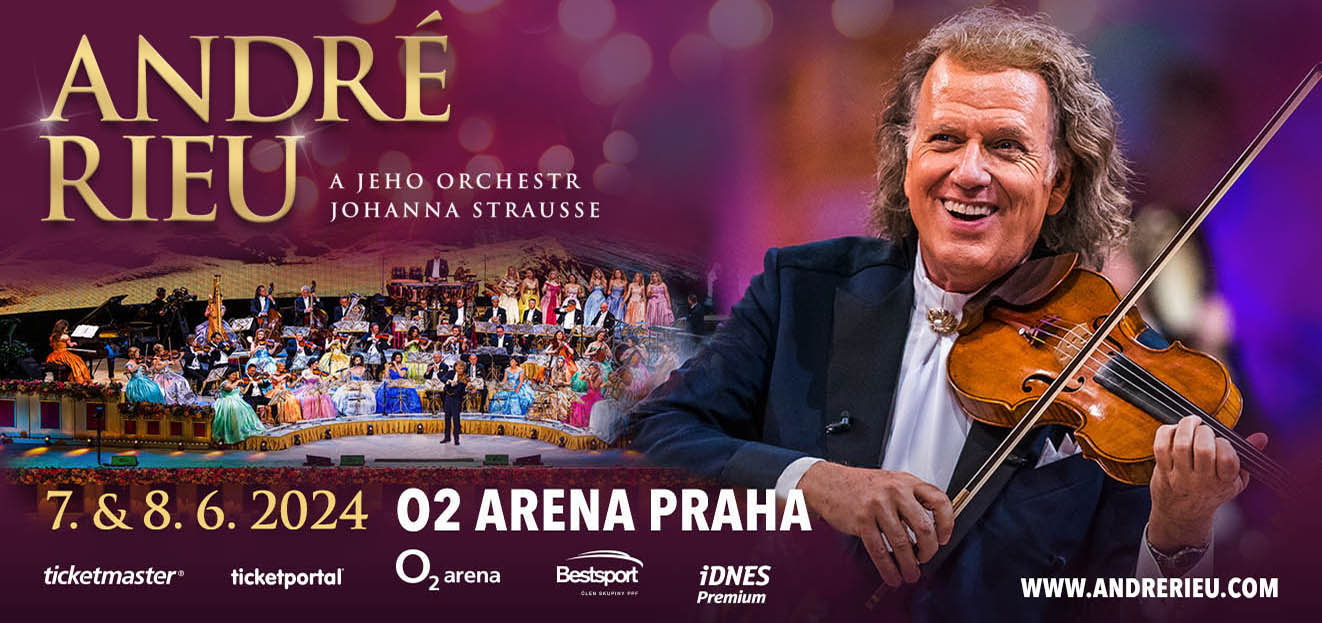 Thumbnail # Vzhledem k obrovskému zájmu o pražský koncert 7. června 2024 v O2 areně, přidává nizozemský houslista a skladatel André Rieu i druhý koncert