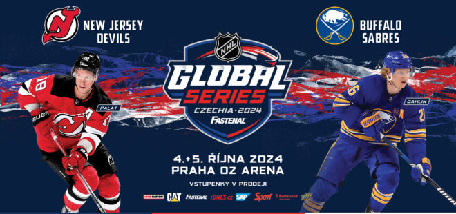 The Buffalo Sabres and New Jersey Devils will kick off the regular season on October 4 and 5 at Prague’s O2 arena