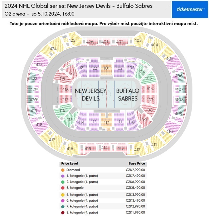 2025 NHL GLOBAL SERIES O2 arena