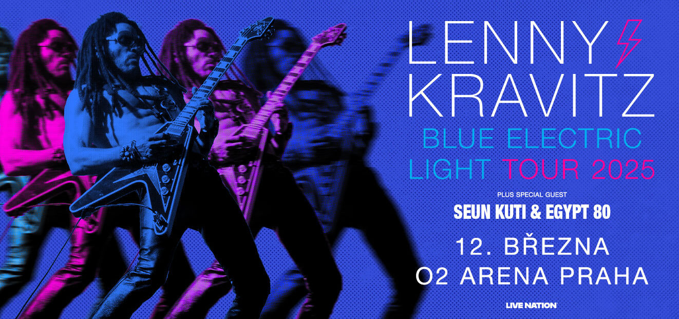 LENNY KRAVITZ – BLUE ELECTRIC LIGHT TOUR 2025 náhledový obrázek