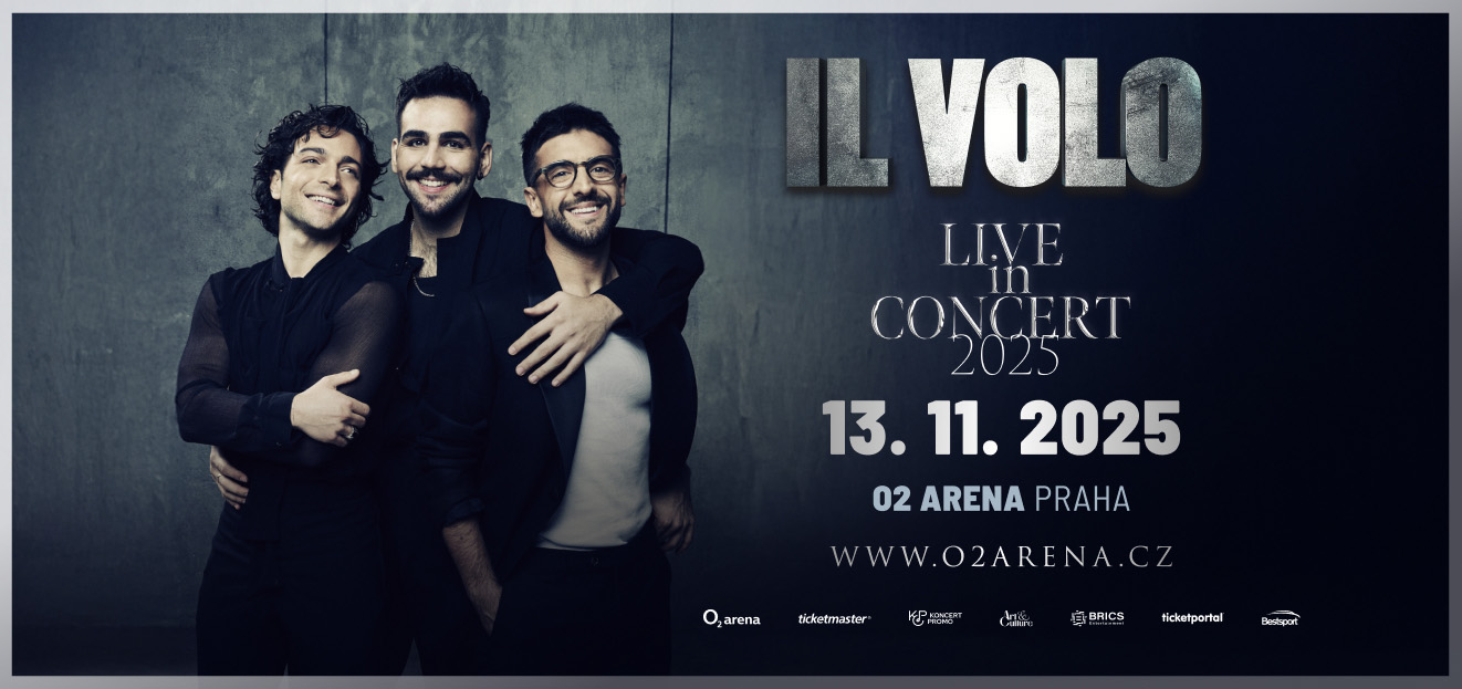 The world famous Italian popopera trio IL VOLO will return to Prague in 2025! O2 arena
