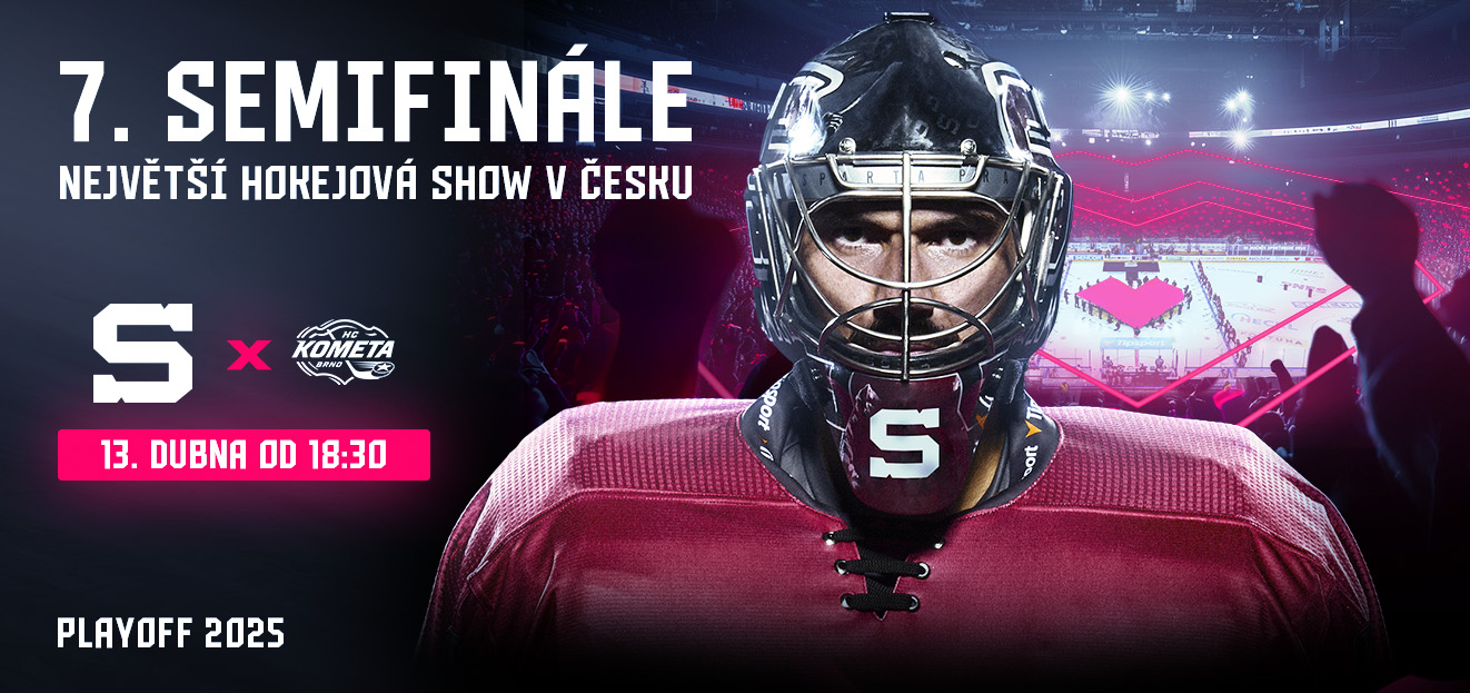 7. semifinále: HC Sparta Praha – HC Kometa Brno náhledový obrázek