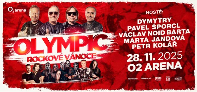 Rockové Vánoce s Olympicem v O2 areně 2025