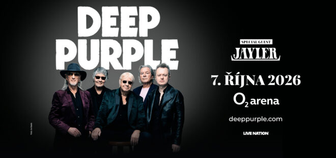 The legendary rock band Deep Purple will return to Prague’s O2 arena on October 7, 2026