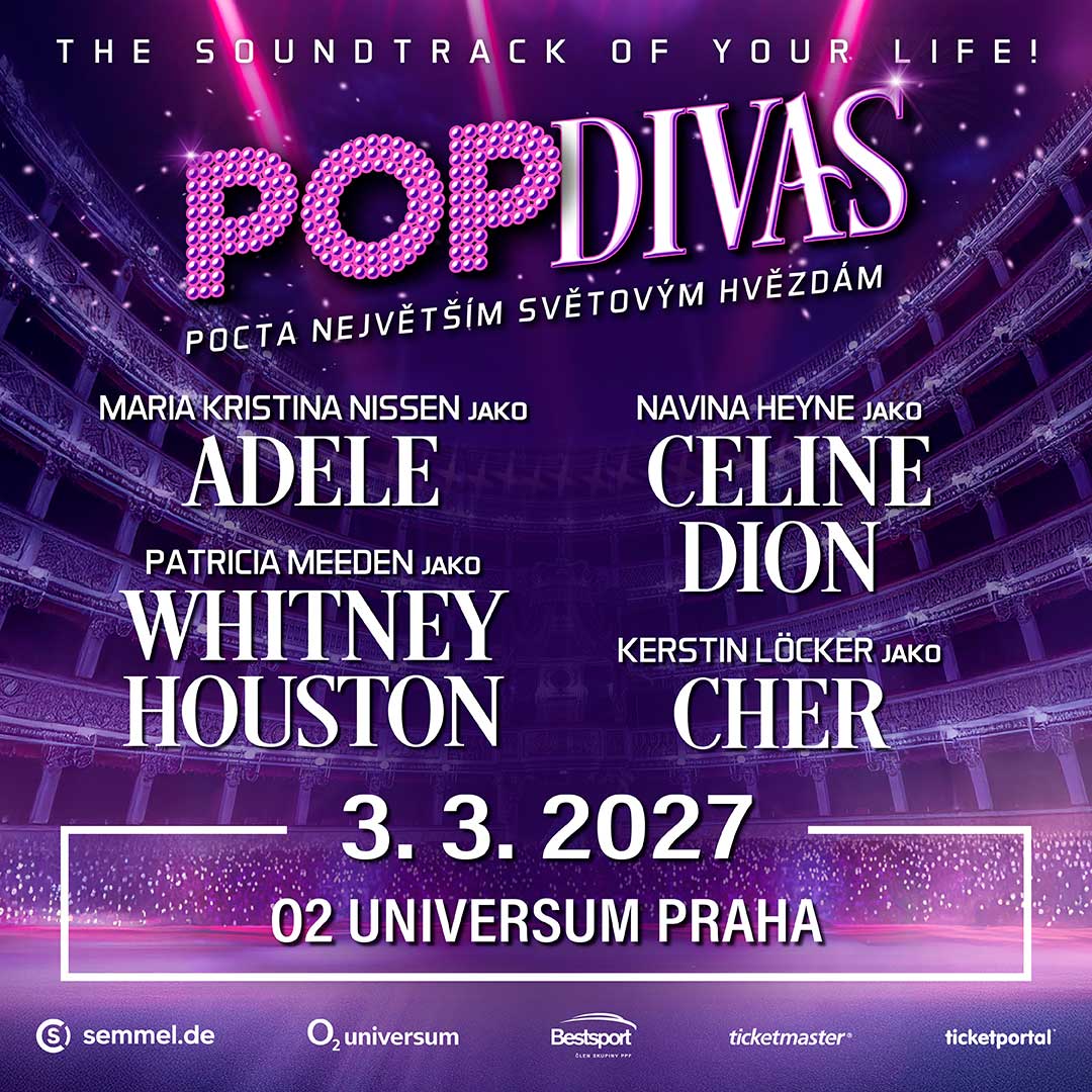 POP DIVAS – THE SOUNDTRACK OF YOUR LIFE! POCTA NEJVĚTŠÍM SVĚTOVÝM HVĚZDÁM