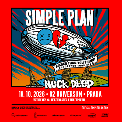 Simple Plan – Bigger Than You Think! Europe Tour 2026