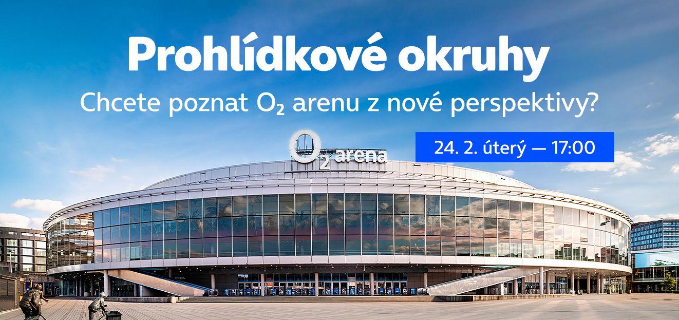 Prohlídkové okruhy v O2 areně náhledový obrázek