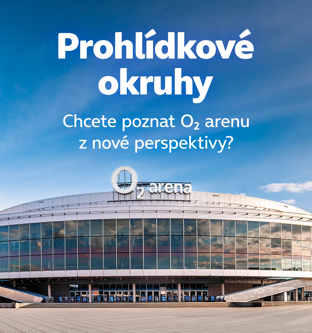 Prohlídkové okruhy v O2 areně náhledový obrázek
