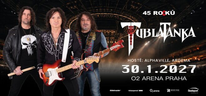 Tři legendy, jedna noc: Alphaville, Tublatanka a Argema oslaví 45 let v O2 areně