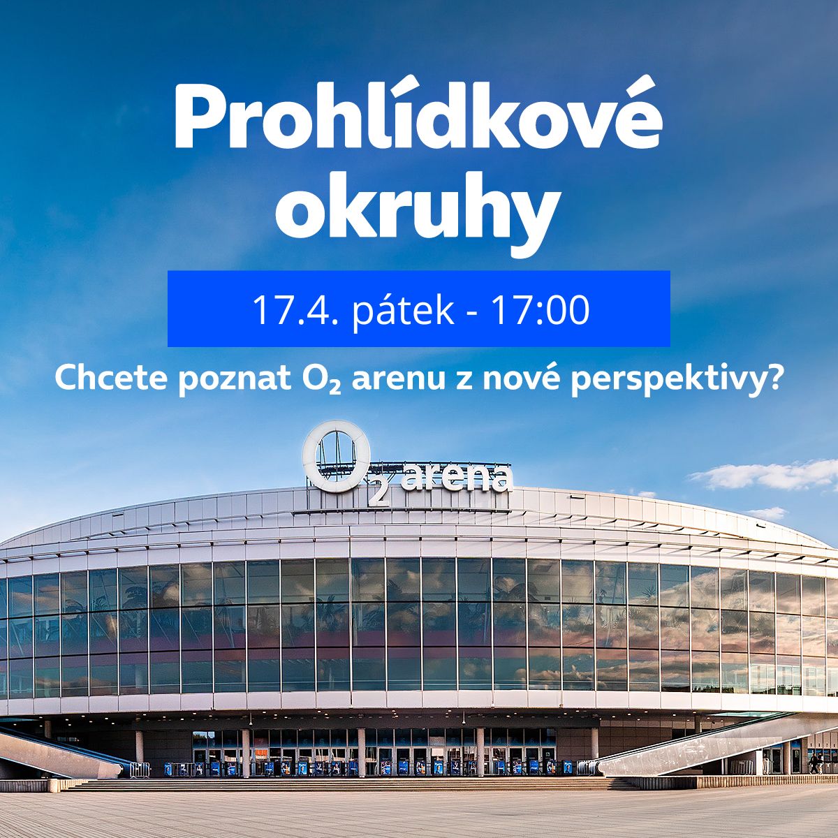 Prohlídkové okruhy v O2 areně náhledový obrázek
