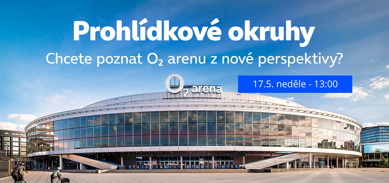 Prohlídkové okruhy v O2 areně náhledový obrázek