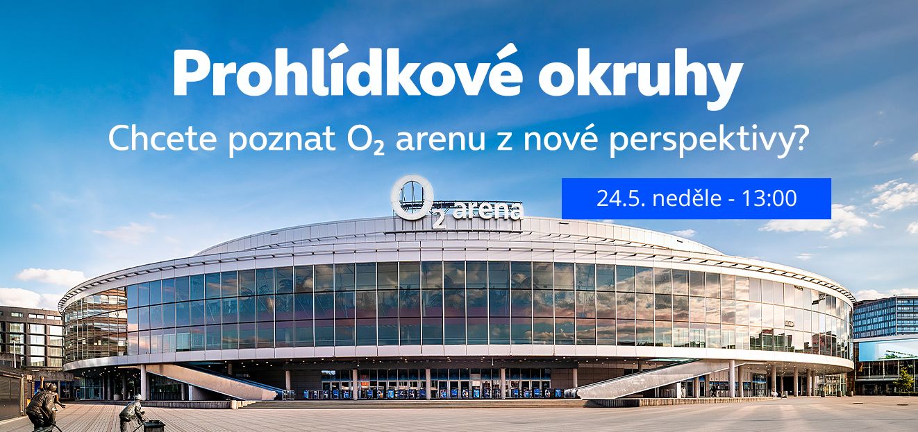 Prohlídkové okruhy v O2 areně náhledový obrázek