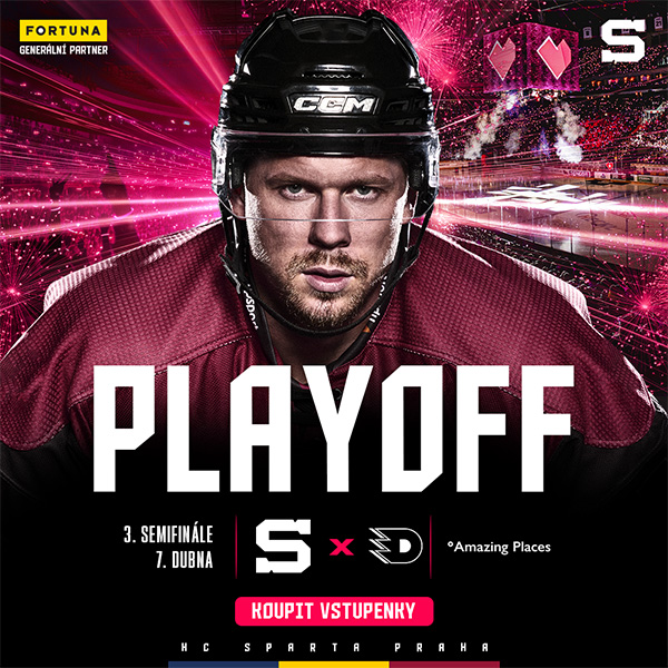 3. SF: HC Sparta Praha – HC Dynamo Pardubice náhledový obrázek
